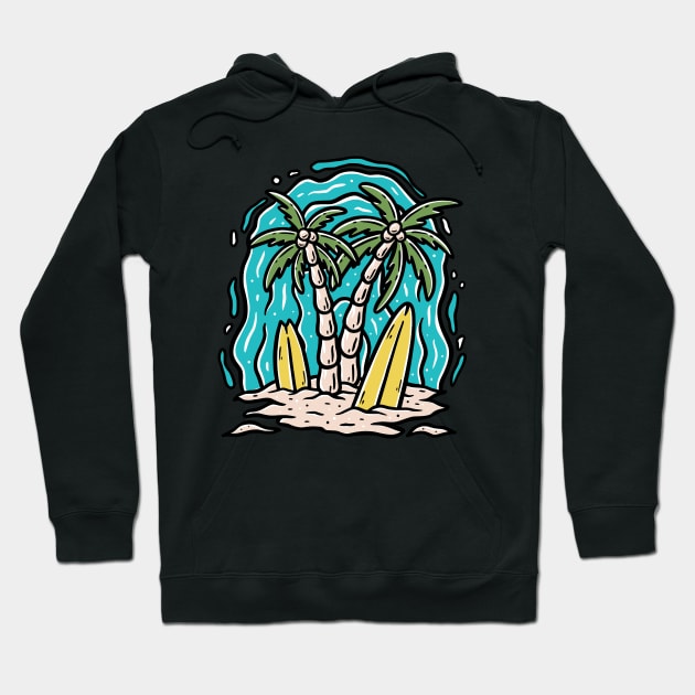 Lost in Paradise Hoodie by Pongatworks Store